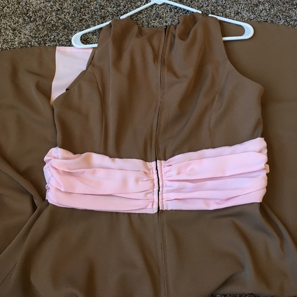 Tatyana Brown and Pink Retro Flamingo Dress - Picture 5 of 13